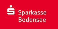 Logo Sparkasse Bodensee Rotes Logo mit Sparkassen-Symbol und Schriftzug Sparkasse Bodensee.