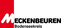 Logo Meckenbeuren Rotes Logo mit Schriftzug Meckenbeuren Bodenseekreis.