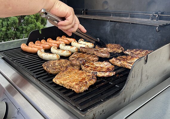 Grillen am Rost