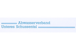 Logo Abwasserverband Blaues Logo mit Schriftzug Abwasserverband.