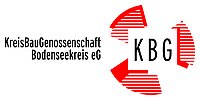 Logo KBG Logo mit rotem KBG-Schriftzug und stilisiertem Kanalrohr.